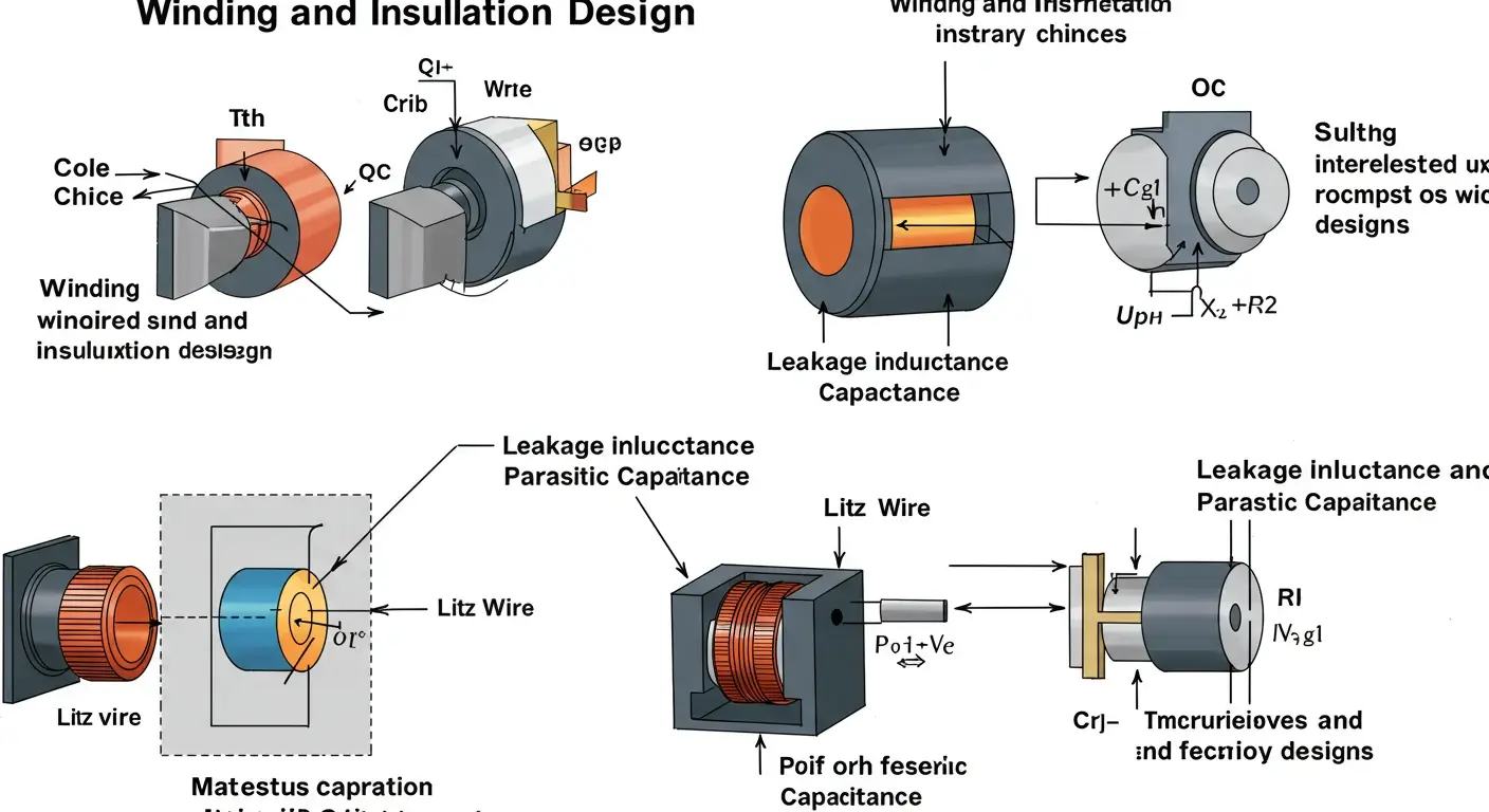 High-Frequency Transformer Design: Balancing Efficiency and Stability