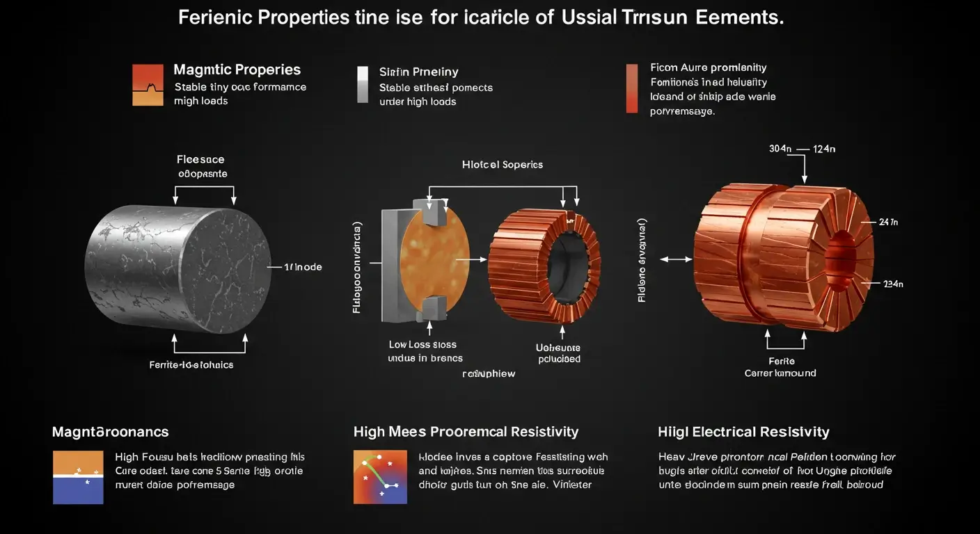 Why Ferrite Cores Dominate High-Frequency Transformer Design