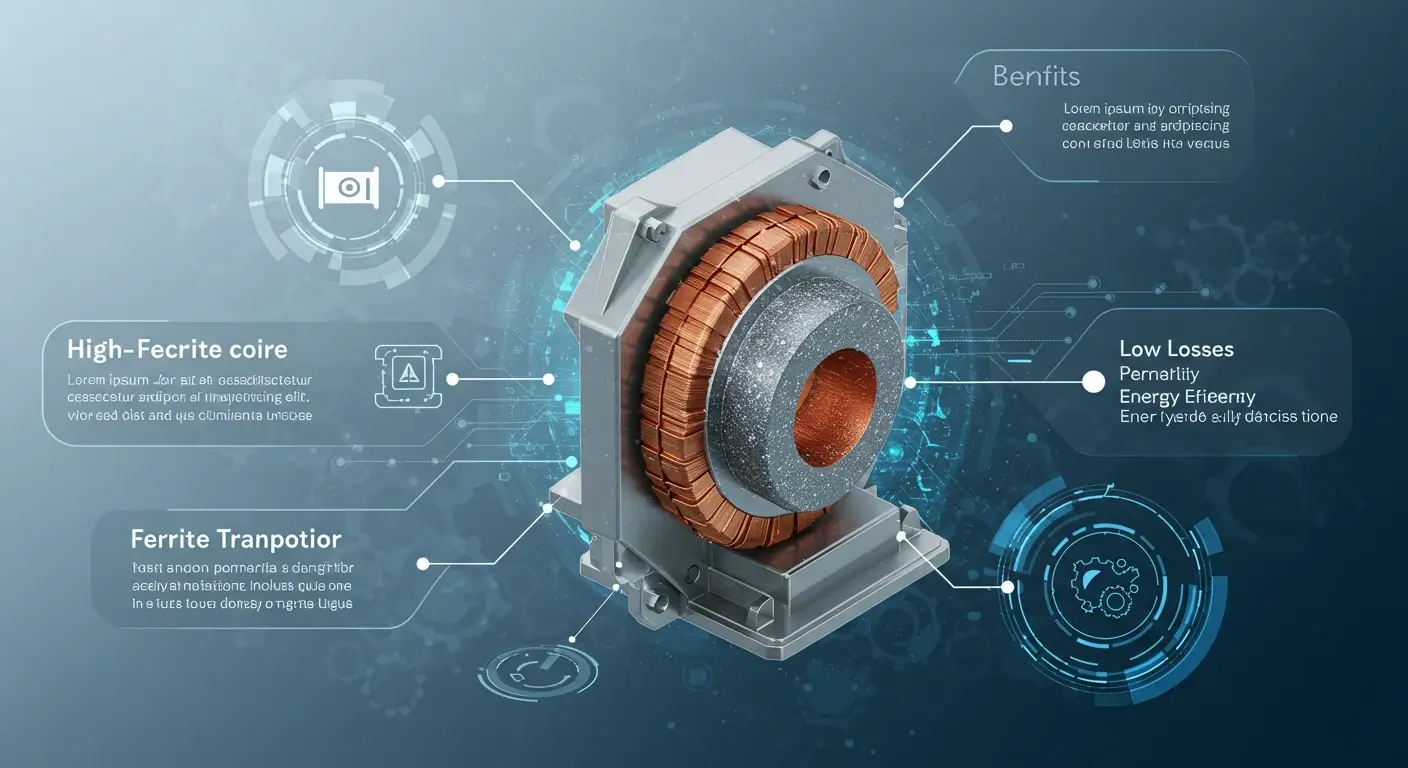 The Ferrite Advantage in High-Frequency Transformers