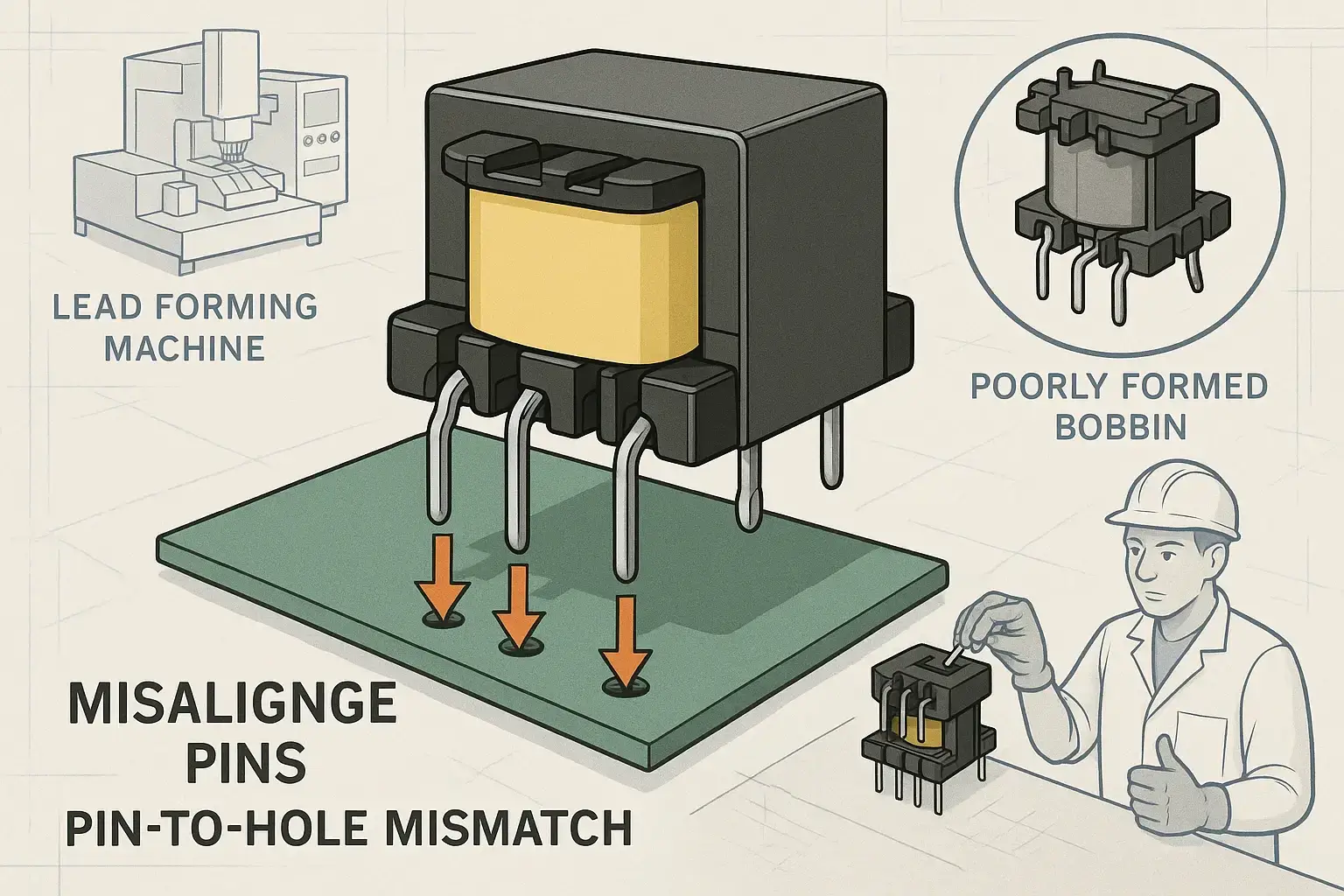How to Fix Transformer Pin Insertion Problems | PCB Hole Tolerance Tips