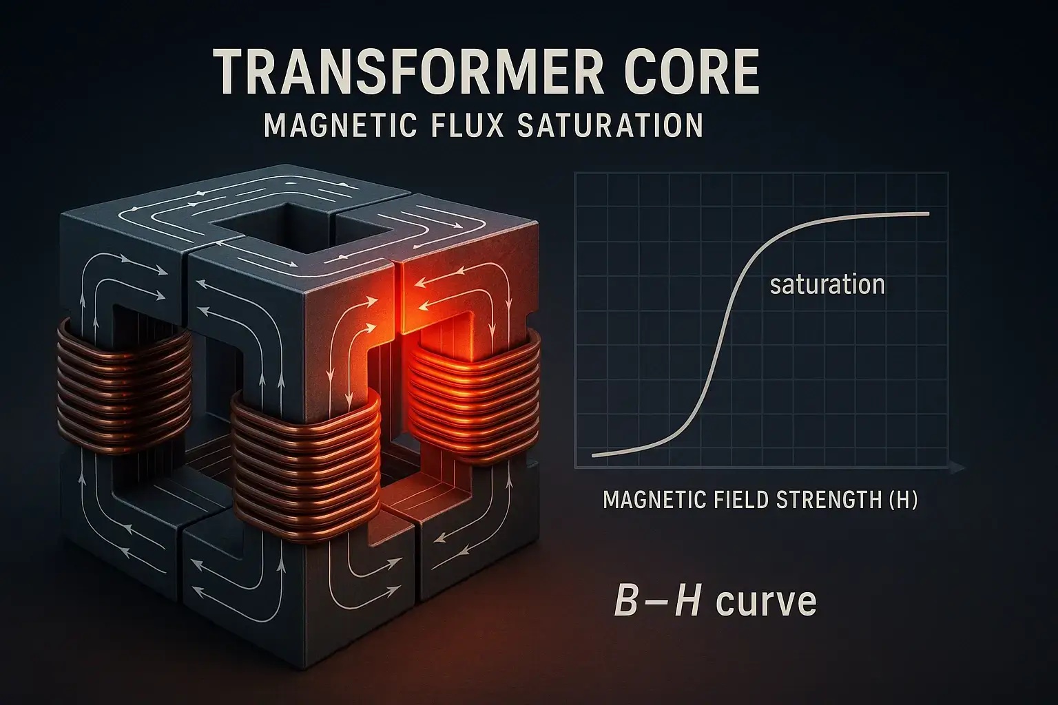 Why Does a Transformer Core Saturate