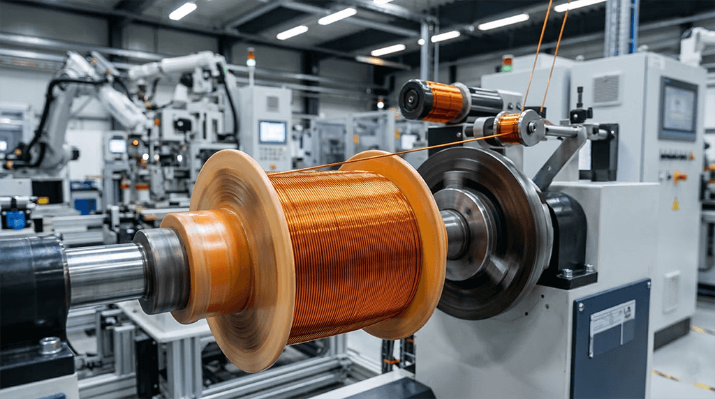 A professional collection of various magnetic core materials including Mn-Zn ferrite and metallic nanocrystalline ribbons for transformer manufacturing.